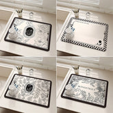 Abtropfmatte – Japan Stil, Diatomenschlamm, 30x40 cm