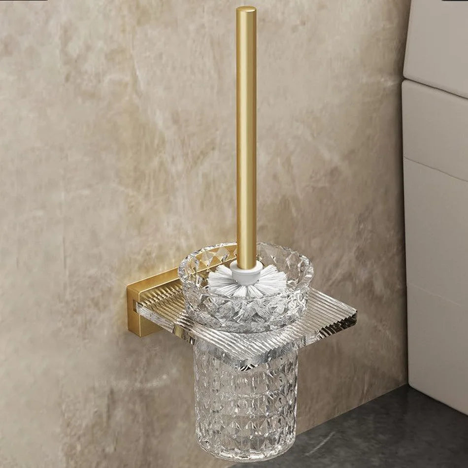 Acryl WC-Bürstenhalter – Modern Wandmontage