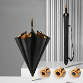 Golfschirm – Leichtes Luxus-Lederdesign