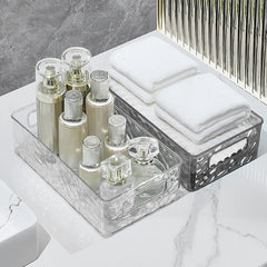 Aufbewahrungsbox – PET Gletscher-Design – Stapelbar, 25.5×15.3×7.3cm