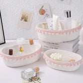 Aufbewahrungskörbe – Baumwollseil – Mehrere Grössen