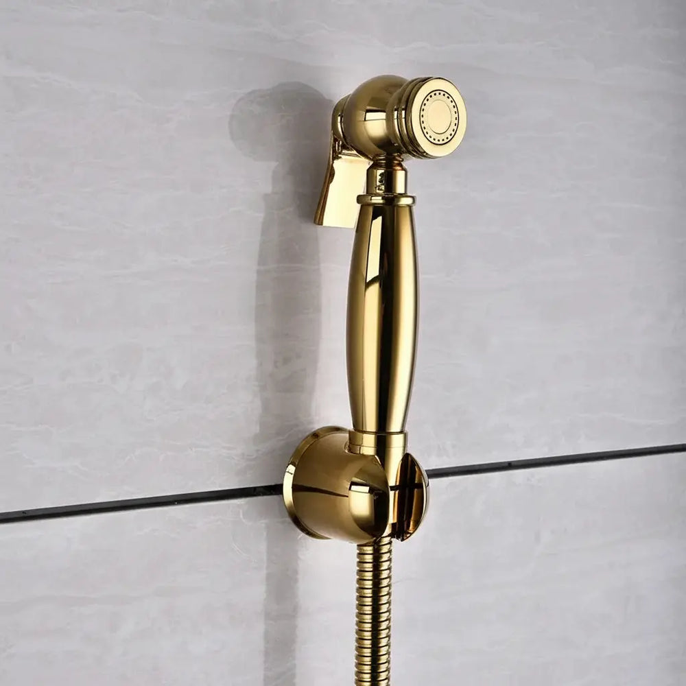 Bidet Sprüher – Messing Matt Finish Wandmontiert