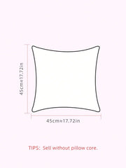 Chrysanthemen-Kissenbezüge – 3D-Blumendesign – 45x45cm