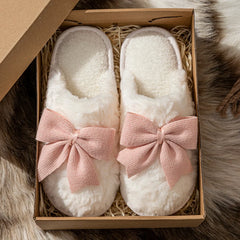 Damenhausschuhe aus Polyester in Blau, Beige oder Pink, Grössen 36-43