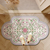 Rutschfeste Diatomeenerde Badematte in gefärbtem blauen Mantel 50x80 cm