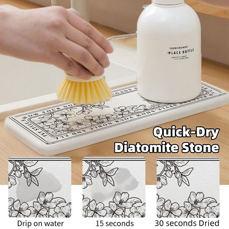 Diatomitmatte – Pastoralstil – Wasserabsorbierend