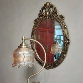 Europäischer Retro Spiegel – Hochdichteplatte – 60x40cm Luxus