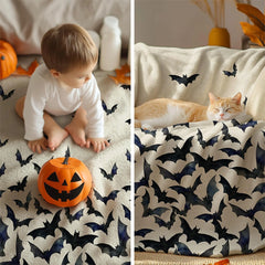 Fledermausdecke – Flanellfleece – 200x150cm