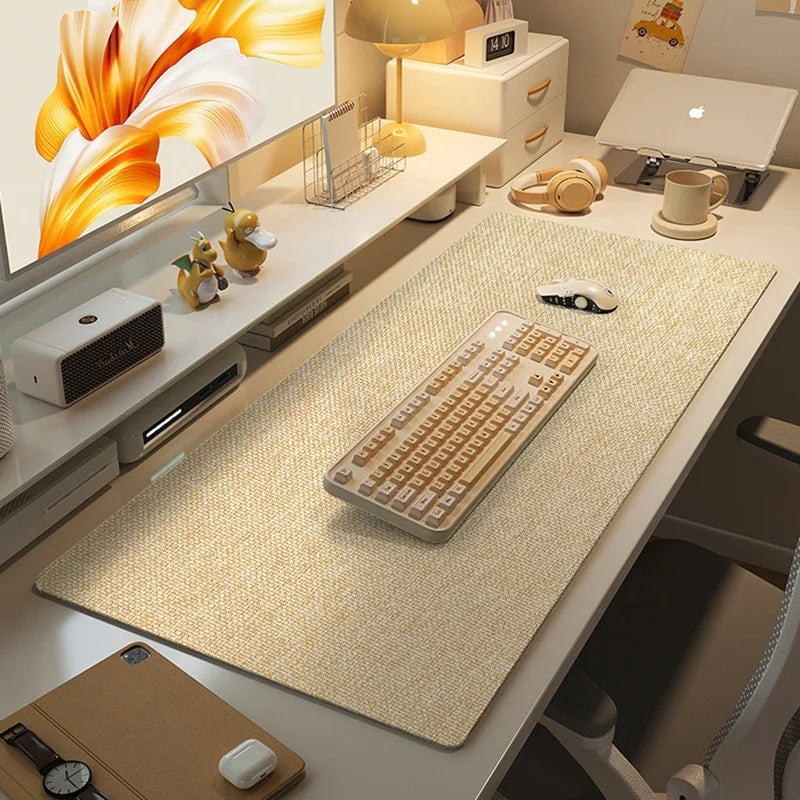 Gaming Mousepad aus Baumwolle in Dunkelgrau, Grösse: 900x450x4MM