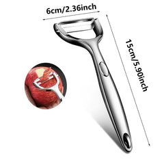 Gemüseschäler – Edelstahl Design – Ergonomischer Griff