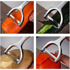 Gemüseschäler – Edelstahl Design – Ergonomischer Griff