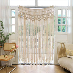 Gewebter Türteppich - Boho Baumwolle - 95x180cm bis 150x180cm