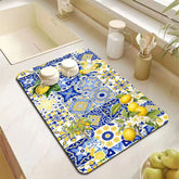 Gummi-Abtropfmatte in modernem Design, Farbe 7, Grösse 40x60 cm