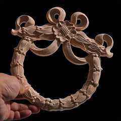 Holzapplikation – Retro-Stil – Innendekoration