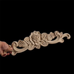 Holzapplikationen – Vintage Schnitzerei – Europäischer Stil