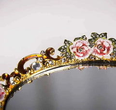 Metall-Tablett im Retro-Stil für Wohnzimmer Dekoration