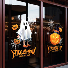 Halloween Fensteraufkleber – PVC Dekor – 45Cm*60Cm Set