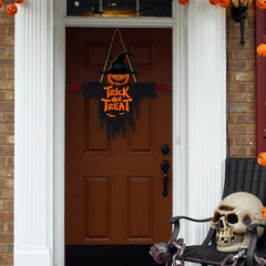 Halloween Holzschild - Monster Design - 30cm x 28cm