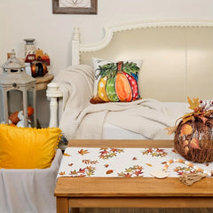 Halloween Tischläufer – Polyester Herbstdesign – 260 cm