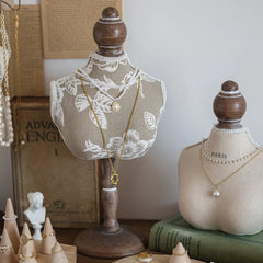 Halsketten Display Ständer – Samt Design – Für Schmuckaufbewahrung