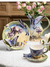 Hängende Keramikvase – Pastoralstil – Organisches Material