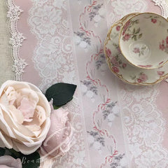 Spitzen-Tischläufer – Romantische Spitze – 30x200cm Hotel/Home