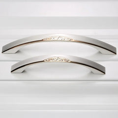 Möbelgriff - Europäisch Zinklegierung - 96mm/128mm