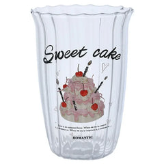 Herz Glas Cool Tasse – Keramikdesign – 500ml Füllmenge