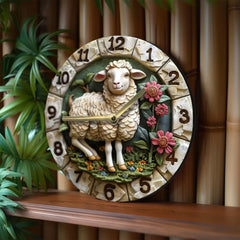 Holzwanduhr – Modern Stil – 30x30CM