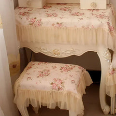 Jacquard Spitze Mesh Tischdecke – Romantik Prinzessin 50X95CM