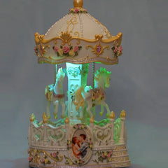 Karussell-Spieluhr – Dekorativ – Perfekt für Weihnachten