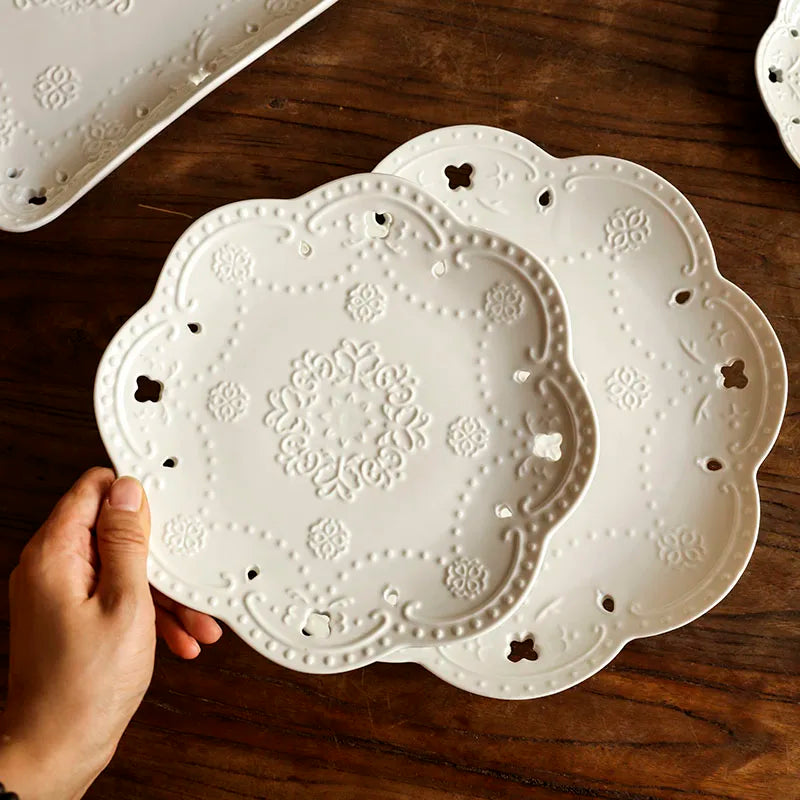 Keramik Dim Sum Teller – Europäisch - Hotelgebrauch