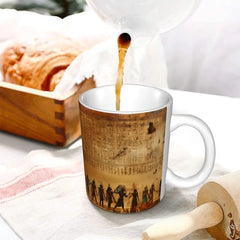 Keramik Mythologie Tasse – Handgriff Klassik Design