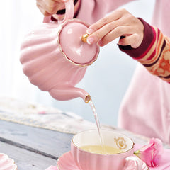 Keramik Teeservice – Britisches Design – 800cc mit Filter