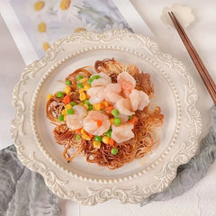 Keramik Westliche Küche Teller – Französisches Retro Relief – Versch. Grössen