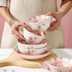 Keramikschalen – Underglaze Design – 11.8 bis 6.25 Zoll