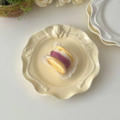 Keramikteller – Französischer Stil Relief – 7.8" Grösse