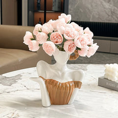 Keramikvase - Moderne Kunstgöttin - Wohnzimmer