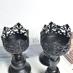 Kerzenständer Eisen – Europäischer Stil – Wohndekor