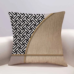 Moderner Kissenbezug in erdigen Tönen, Grösse 40x40cm, aus Polyester