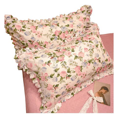 Körperkissenbezug – Floraler Baumwollprint – 48x74 cm Set