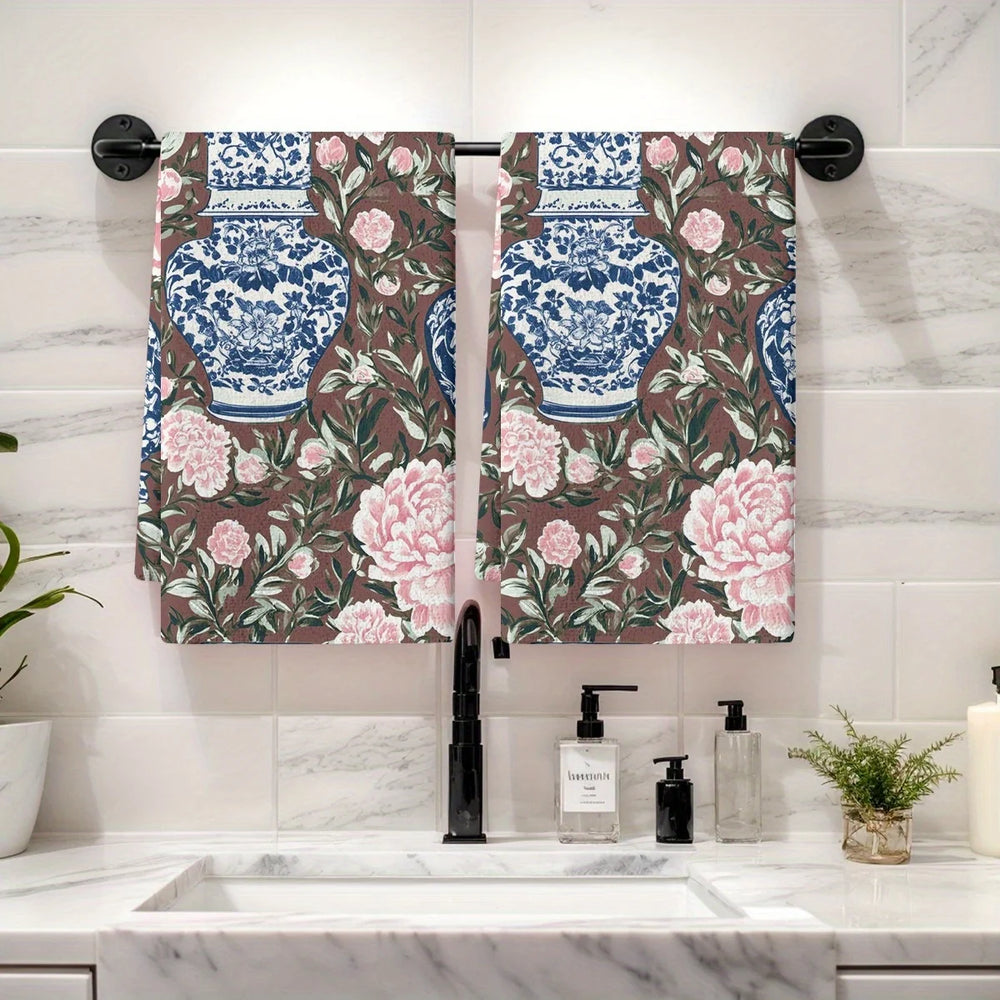 Küchentücher – Chinesisches Aquarell – 2er Set