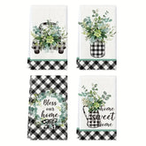 Küchentücher – Schwarzes Karo – Schnell Trocknend