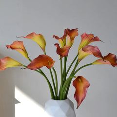 Künstliche Calla-Lilie – Eleganter Blütenzweig – 62cm Set