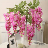 Künstliche Glyzinien-Girlande – Edles Design – Wohndekor