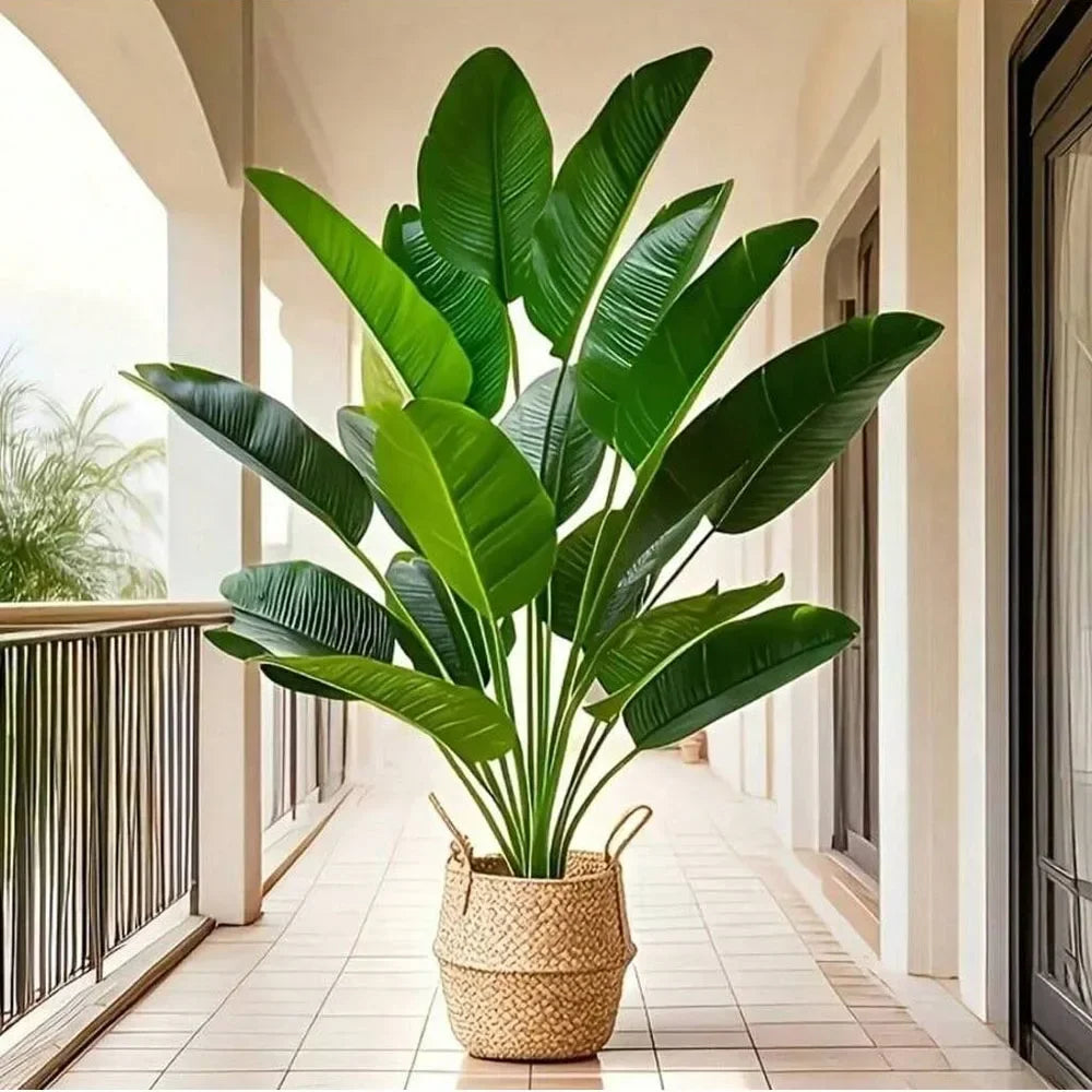 Künstliche Palmblätter – Real Touch – Exotisches Ambiente