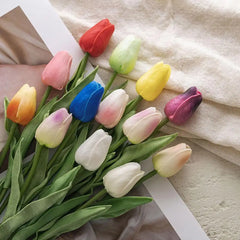 Künstliche Tulpen – Realistisches Design – Biegsame Stiele