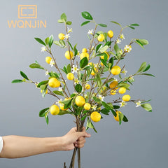 Künstlicher Zitronenzweig – Styropor Design 82cm