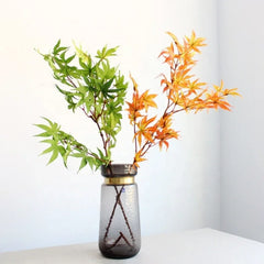 Künstliches Ahornblatt – Seidenzweig – 84cm Herbstdeko