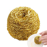 Kupferdraht-Schwamm – Messing Design – 10x8 cm Nützlichkeit